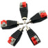 E-outstanding 5PCS Speaker Wire Cable to Audio Male RCA Connector Adapter Jack Plug