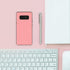 GOOSPERY Wallet Case for Galaxy Note 8 with Card Holder, Protective Dual Layer Bumper Phone Case (Pink)