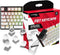 HyperX PBT Keycaps Full Key Set, Double Shot PBT Material, English (US) Layout, 104 Keys - White
