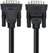 DTECH 3 1080p (1 Feet SVGA VGA Computer Monitor Cable Male to Male Supports High Resolution Meter, Black)