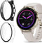 Compatible for Garmin Venu 3S Case, Lamshaw Hard PC Case with Screen Protector for Venu 3S 41mm / Venu 3 45mm (2 Pack)
