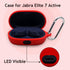 Silicone Case for Jabra Elite 7 Pro/Elite 7 Active in-Ear Bluetooth Earbuds, Premium Soft Skin Cover with Keychain