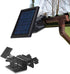 HOLACA Weatherproof Gutter Mount for Ring Solar Panel - Wall Mount Bracket Outdoor Accessories for Ring Solar Panel