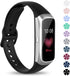 Watbro Compatible with Samsung Galaxy Fit SM-R370 Bands, Adjustable Soft Silicone Replacement Straps for Smartwatch