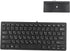 Yoidesu Wired Keyboard, TT-A01 78 Keys USB Mute Ultra Thin Mini Keyboard for PC Laptop Desktop (Russian)