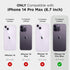 Case-Mate Tough Plus iPhone 14 Pro Max Case - Clear, 15ft Drop Protection, Compatible with MagSafe, Shockproof Cover