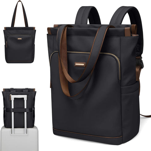 GOLF SUPAGS Convertible Laptop Backpack for Women Casual Daypack Notebook Tote Bag