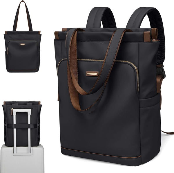 GOLF SUPAGS Convertible Laptop Backpack for Women Casual Daypack Notebook Tote Bag
