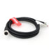 DRRI M12 8-Pins Female Sensor Connector to Fly Lead Waterproof Electrical Shield Cable for Automation Application (M12 8P Female Cable, 1M)