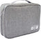 BYOYO Carrying Bag Case Storage Organizer for Projectors and Accessories (Grey, Single)
