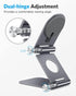 OMOTON Stand for MagSafe Charger, Foldable Phone Holder for MagSafe Accessories, Compatible with iPhone 12-16
