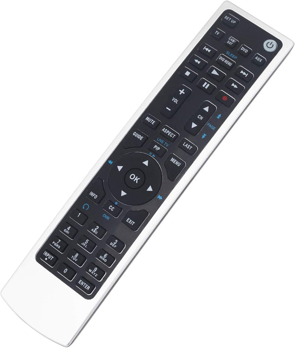 RC-201 Replacement Remote Control for Polaroid LCD TV DVD Combo Models 2006, 1513-TDXB, 1913-TDXB, and More