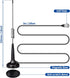 BINGFU 27MHz PL259 CB Radio Antenna & BNC Male Magnetic Base Compatible with Cobra Midland Uniden Maxon President
