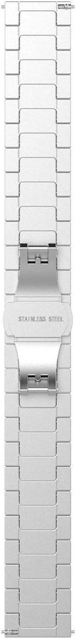 Watch Band for FITVII HM08 Fitness Tracker, Adjustable Metal Strap Replacement