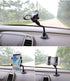 8" Flexible Gooseneck Suction Cup Cellphone Holder with Extra 3M Adhesive Mounting Disk for Multi-Purpose Use