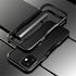HENGHUI Aluminum Bumpers Case for iPhone 13 Pro Max, Shock Absorbent Slim Cool Design (Black)