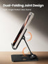 Anifrim 17 16 15 14 13 12 11 S25 S24, Phone Stand for Desk, Dual Folding Cell Phone Holder, Fully Adjustable Portable