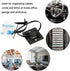 Zip Tie Mount, 3/4" Black Small Wire Tie Adhesive Mounting, 100 Pcs for Cable Management, Pro-grade UV Wire Holder