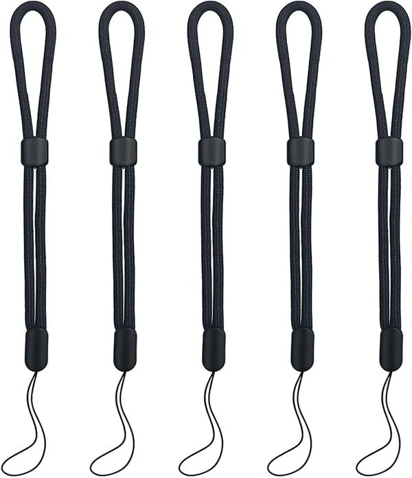 yuntop 5PCS Adjustable 8.8 inch Wrist Lanyard Strap, Nylon Wristlet for Cell Phone, Camera, GoPro, USB Flash Drives