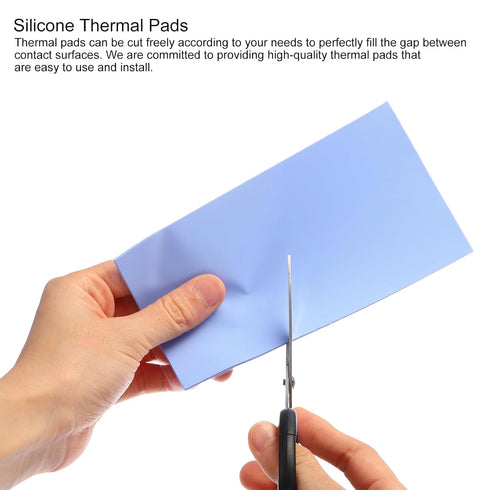 MECCANIXITY Thermal Pad 3.6W/m.K - Insulated Heat Resistant High Temperature Silicone Cooling Pads 150x82x1.5mm for