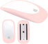 Silicone Cover for Magic Mouse 1/2, Protective Anti-slip Case Compatible with Apple Magic Mouse (Pink)