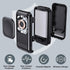 leChivée Portable Watch Charger for Samsung Watch, 6000 mAh Watch and Phone Charger for Galaxy Devices