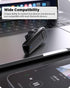 Bluetooth Headset - V5.0 Wireless Handsfree Earpiece with Dual Mic Noise Cancelling, 16Hrs HD Talktime
