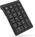 Foloda Bluetooth Wireless Number Pads, Portable 22 Keys Numeric Keypad for Laptop, PC