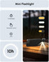 L.LYFOVR 17/Samsung S25, 5000mah Pack Small USB C Power Bank with Foldable Stand for iPhone Galaxy Palm-Sized Portable