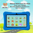 PRITOM 7 inch Kids Tablet, Quad Core Android OS, 32GB, WiFi, Bluetooth, Kids Software Pre-Installed, Dark Blue