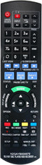 N2QAYB000979 Remote Fit for Panasonic Blu-ray Disc Player, Sub Remote Control N2QAYB000980