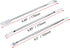 3pcs Metal Spudger Set Metal Spudger Dual Ends Opening Pry Tools Professional Opening Repair Pry Tool Pry Bar Disassemble Hand Tool Kit for Electronics Cell Phone Laptop tablets Other Device