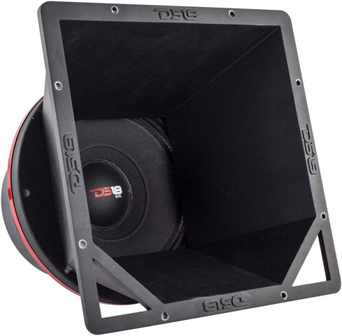 DS18 PROSDF6 6-in Mid Diffuser Flare for Extremely Loud Sound, 6.5" Loudspeaker Horn Diffuser, Fits Most 6.5" Speakers