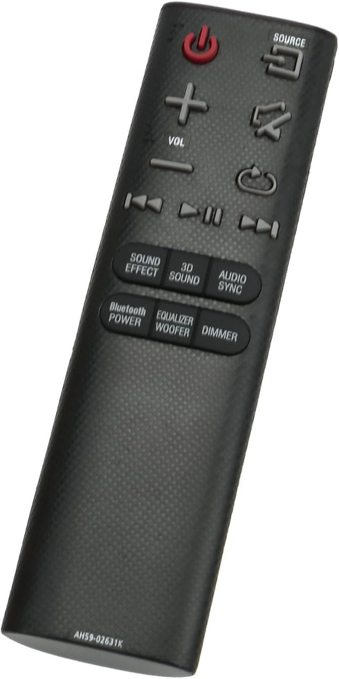 New AH59-02631K Replacement Remote Control, Compatible with Samsung AH59-02631J Sound Bar HW-HM45, HW-HM45C, HWH750
