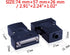 1PCS DB25 Solderless RS232 D-SUB Serial to 25-pin Port Terminal Female Adapter Connector with Case