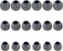 Earbud Replacement Tips, Silicone Ear Tips Fit Most in-Ear Earbuds (Inner Hole 3.8mm - 5.1mm), 9 Pairs S M L