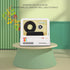 Retro Bluetooth Speaker, Portable Desk Bluetooth Cassette Player, Supports Bluetooth Aux and Memory Card, Mini Night
