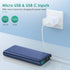 Portable Charger 38800mAh, LCD Display Power Bank, 4 USB Outputs Battery Pack Compatible with iPhone 16/15/14/13