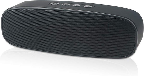 Wireless Bluetooth Speaker with AUX/USB/TF Card Slot, Outdoor Portable Stereo Speaker with Enhanced Bass for Travel,