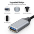 6 inch, 3.0 Headset, Short USB Extension Cable USB A Extender Male to Female Cord Braided Compatible with Flash Drive