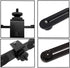 Walway 1/4 inches Straight Triple Head Bracket Tripod Mount for Screw DSLR Camera LED Light Flash Light Microphone