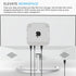 IFCASE Mac Mini Monitor Vesa Mount, Aluminum Material Holder for Mac Mini 2010-2023 M2 Pro (Silver)