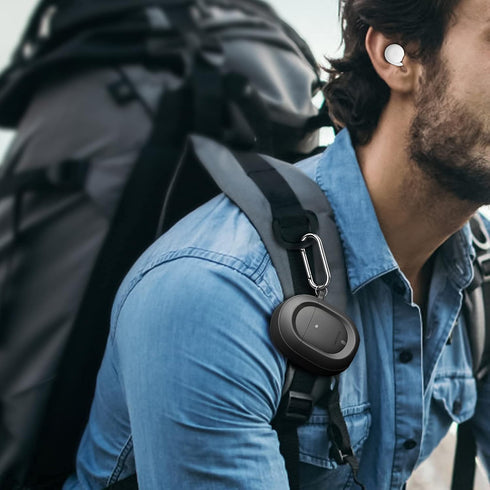 CaseBot Case Cover for Pixel Buds A-Series 2021 and Pixel Buds 2 (2020), Rugged Shield Protective Skin, Black