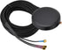 Superbat 4G 4G LTE Cellular GPS Combined Antenna Fixed Bracket Wall Mounting SMA Male MIMO Antenna Compatible with LTE