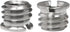 1/4"-20 Female to 3/8"-16 Male Tripod Thread Adapter, LUORNG 10PCS Standard Screw Adapter for DSLR Camera