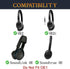 SOULWIT Ear Pads Cushions Replacement for Bose On-Ear 2 (OE2 & OE2i) Headphones, Earpads with High-Density Noise