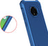 Nokia C200 Case, Blue 360 Full-Body Soft TPU Bumper with Tempered Glass Screen Protector