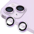 Compatible with iPhone 14 and 14 Plus Camera Lens Protector - Anti-Scratch 9H Tempered Glass, 2 Pcs