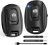 VYVIYON Bluetooth Camera Remote Shutter for iPhone and Android Smartphones, Rechargeable Wireless Phone
