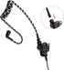 Replacement Braided Nylon Surveillance Acoustic Coil Tube for Radio Earpiece, Moisture Resistant Fiber Mesh Colorful